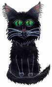 Listen black cat