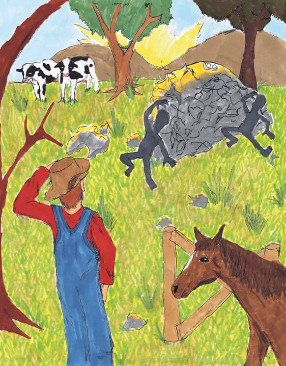 What Happened in Roswell a blinding object