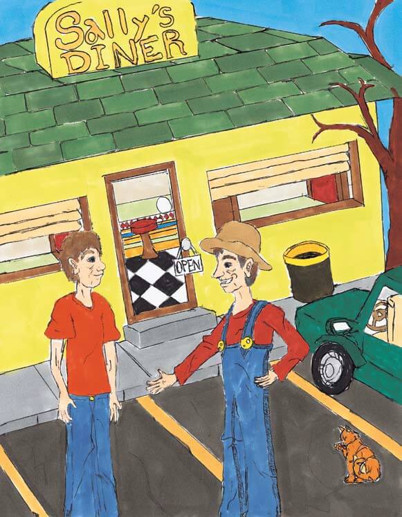 What Happened in Roswell in front of a diner