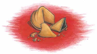 Bad Dinner fortune cookies