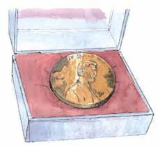 Lucky Penny penny in the box