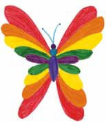 Flying Solo rainbow fly