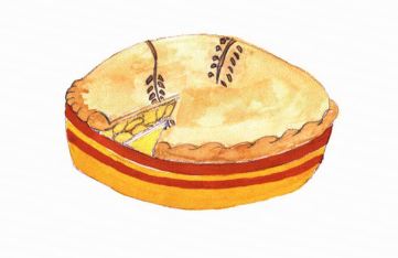 A Morning in the Orchard apple pie