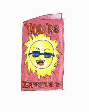 You Just Have to Trust Me invitation card