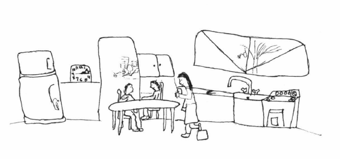 Little Lies in the kitchen