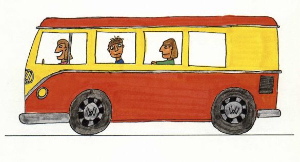 Song of a Wanderer onboard the bus