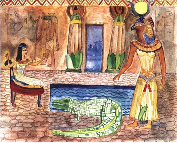 the pharaohs daughter egyptian gods