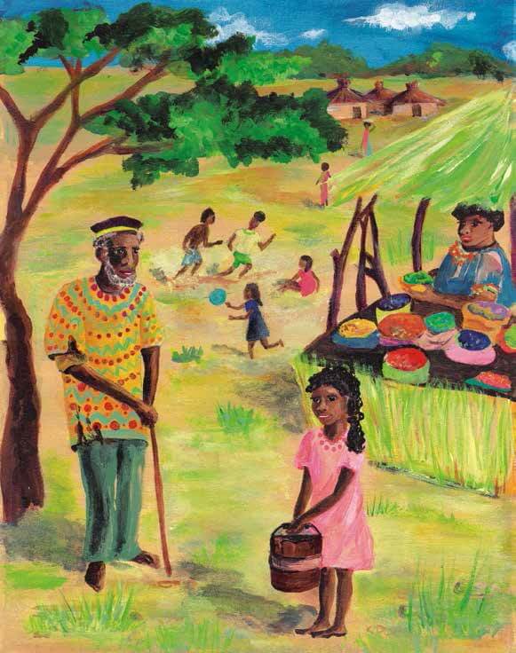 The Crystal River girl talking to an elderly
