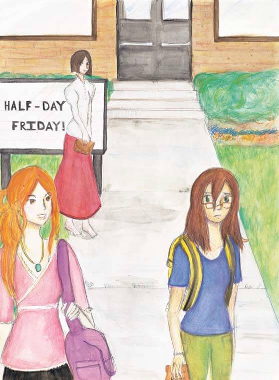 Irah, the Princess classmates at school