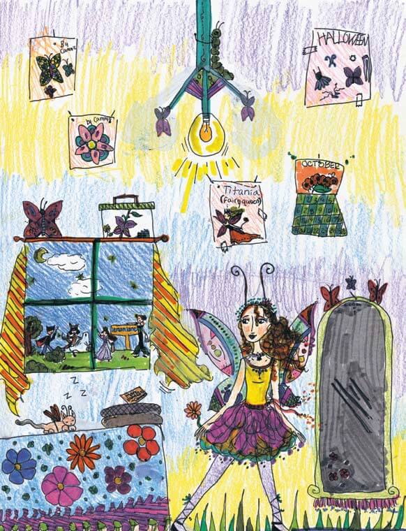 October’s Flight butterfly costume