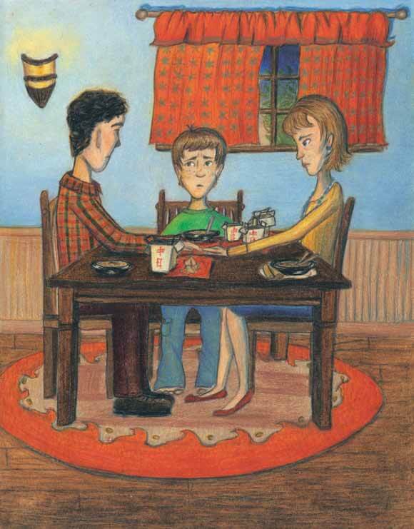 Bad Dinner family talk at dinner