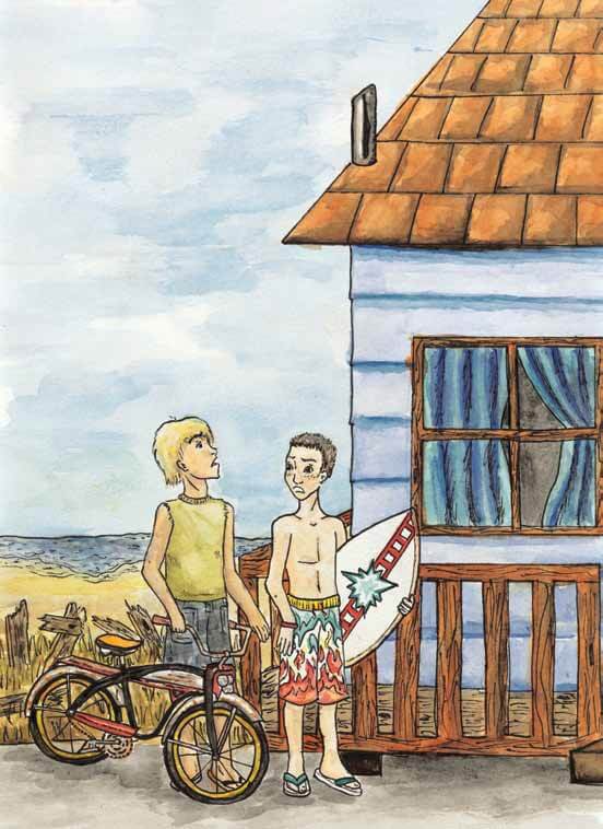 Stranger seeing a friend's house