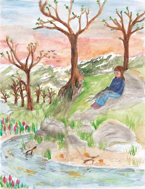 The Thinking Place sitting alone in the mountain