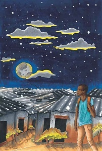 The Bright Star boy travelling