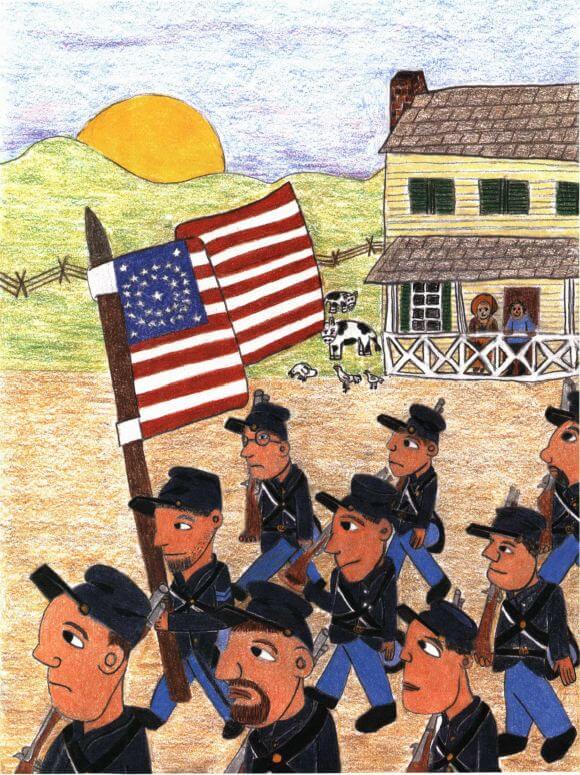 Miracle soldiers marching