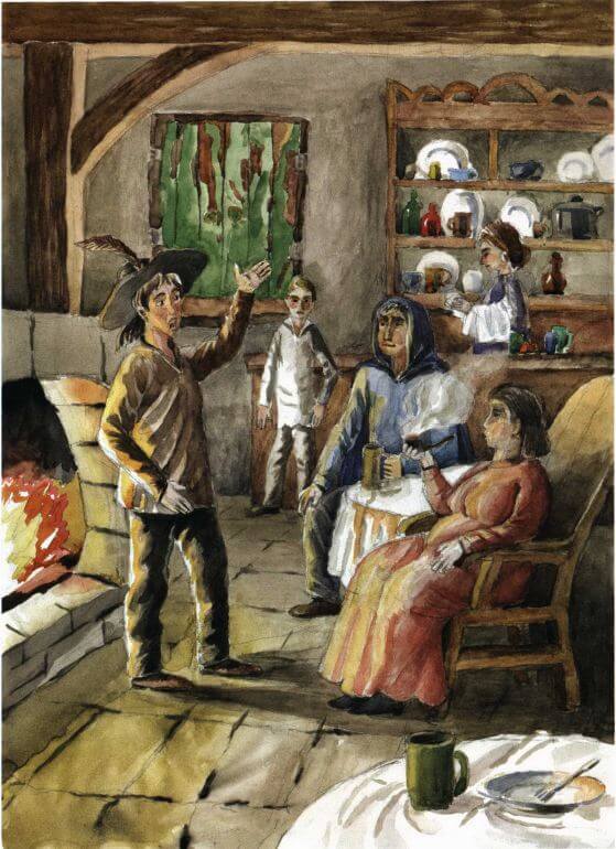 Iristerra telling a tale