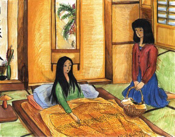 Kanei's Treasure visiting the sick