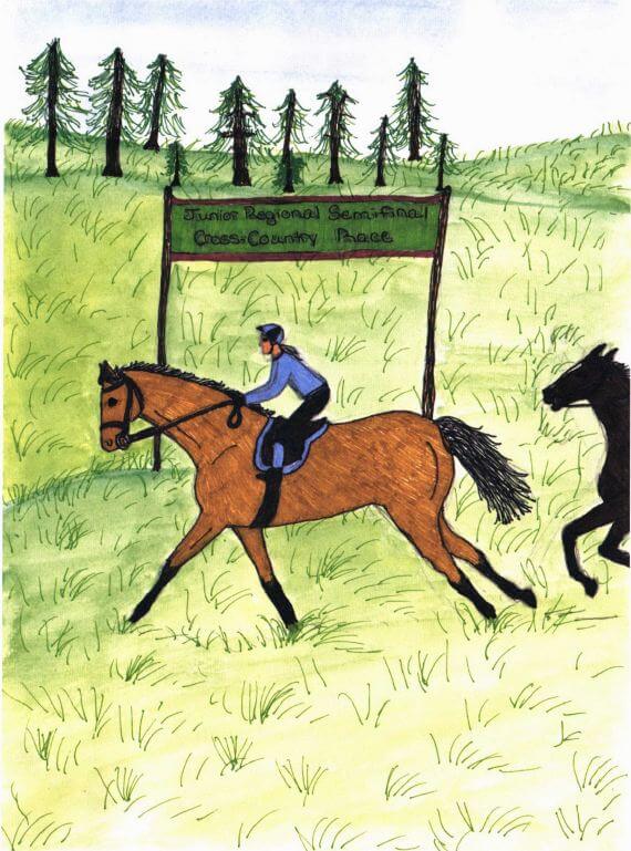 Cherish Road horse on a race