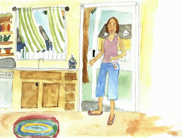 Thoughts of a Sunny Day inside the house