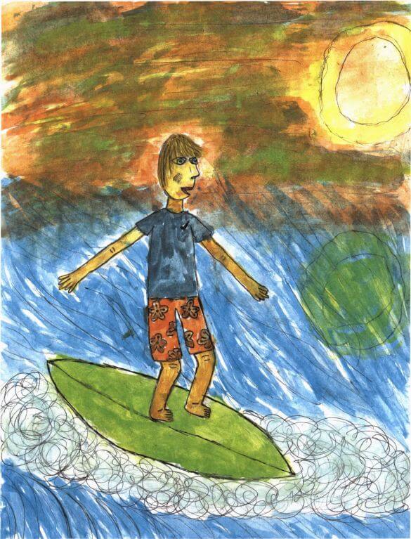 Moonbeams into Eternity surfing