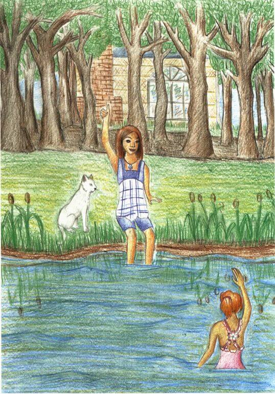 Memories of Moon girls swimming