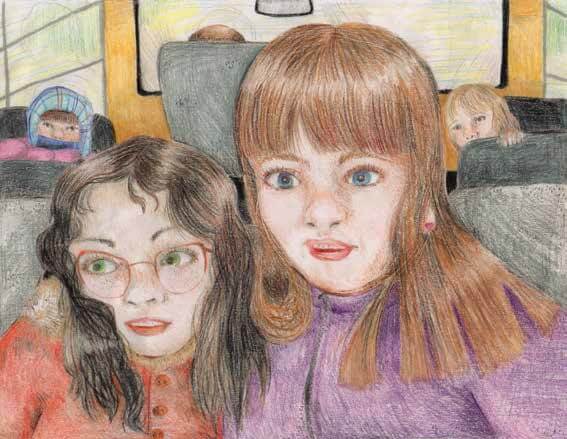 A Different Kind of Brave girls on a bus