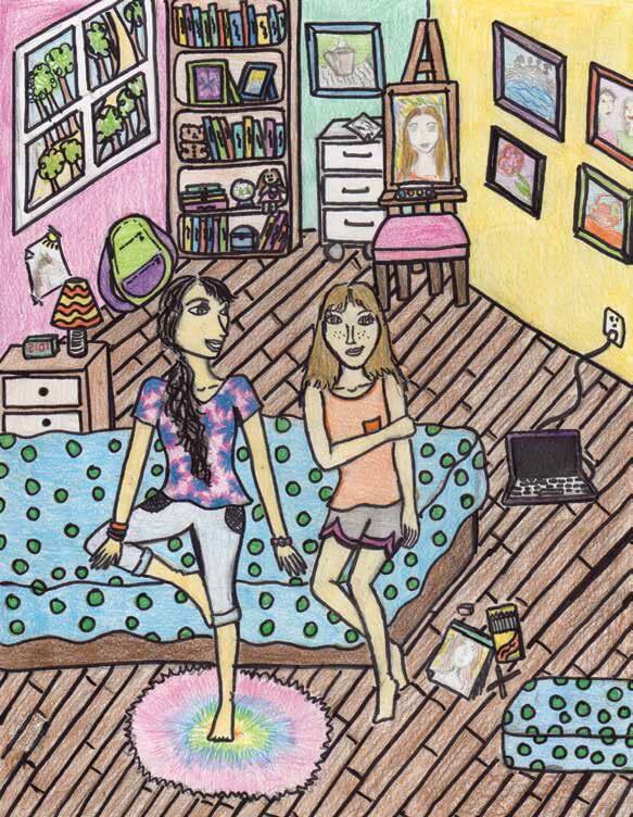 The biggest win best friends talking