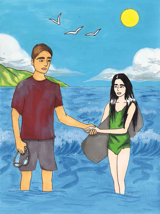 The Songs of Green Waters meeting at sea
