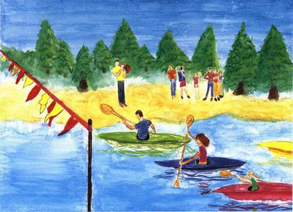 persistence kayak racing