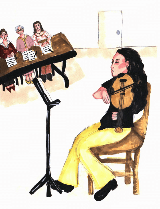 Musical Dreams playing violin