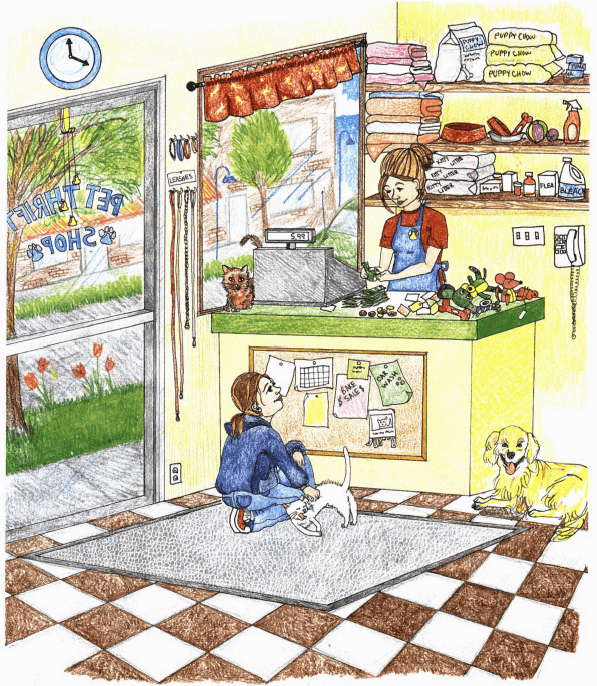 Because of Trust inside the pet shop