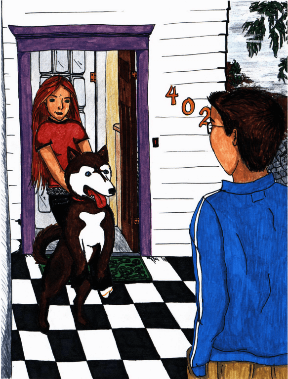 The Shooting Star a boy, girl and dog
