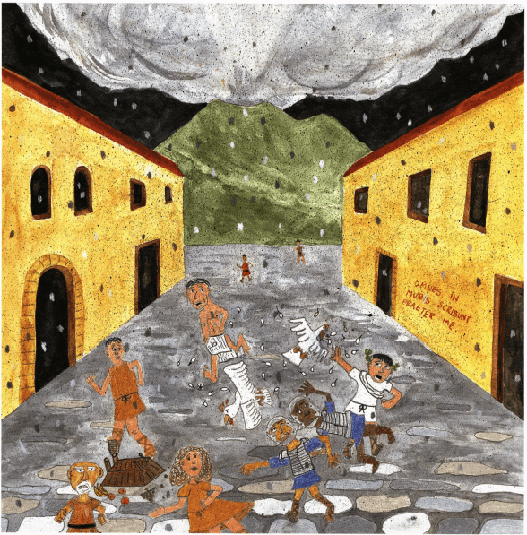 Pompeii's Last Day volcano eruption