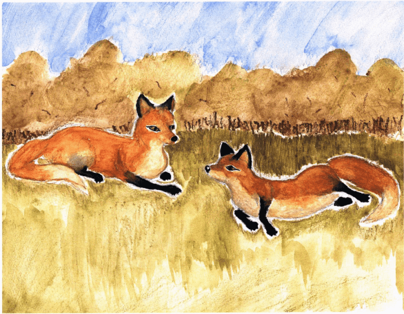 Fort Cuniculus foxes talking