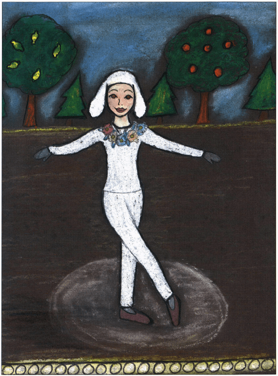 Nutcracker Dreams girl dancing ballet