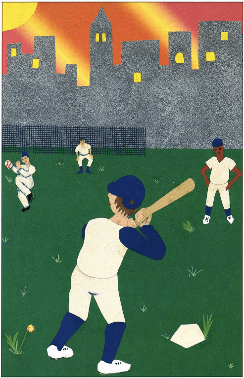 The Montana Summer playing baseball