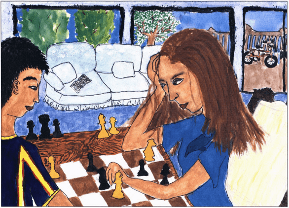 Finding an American Voice playing chess