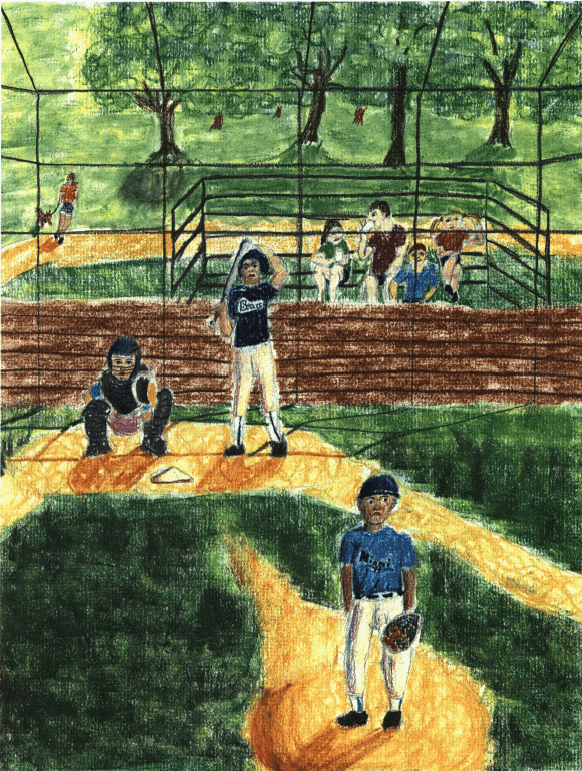 The Moment of Decision playing baseball