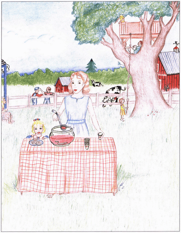 Seventeen Years having a picnic