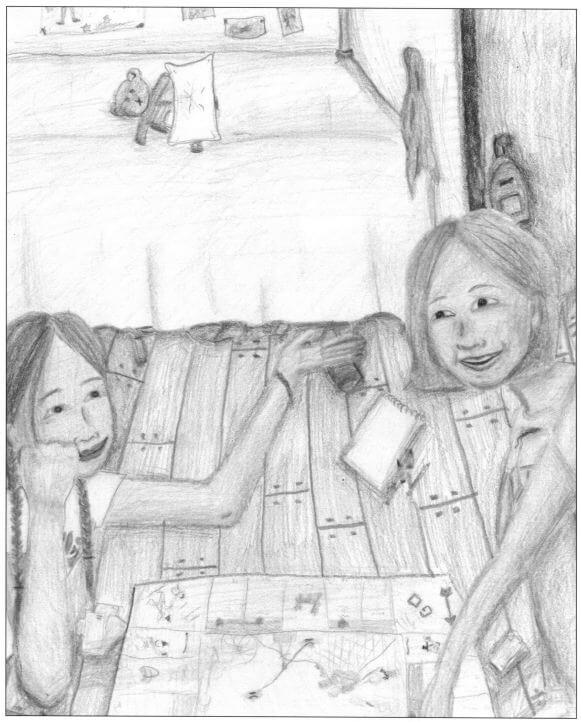 Waiting for the Right Time girls playing