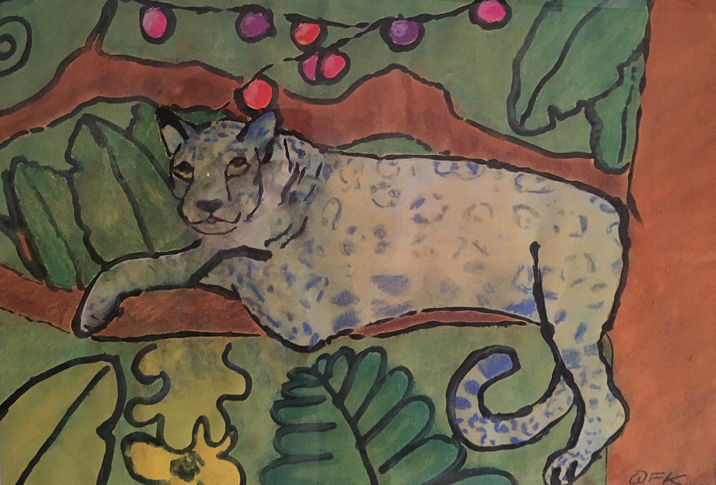 Blue Leopard