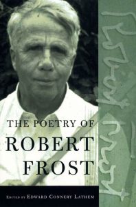 Book cover of The poetry of Robert Frost