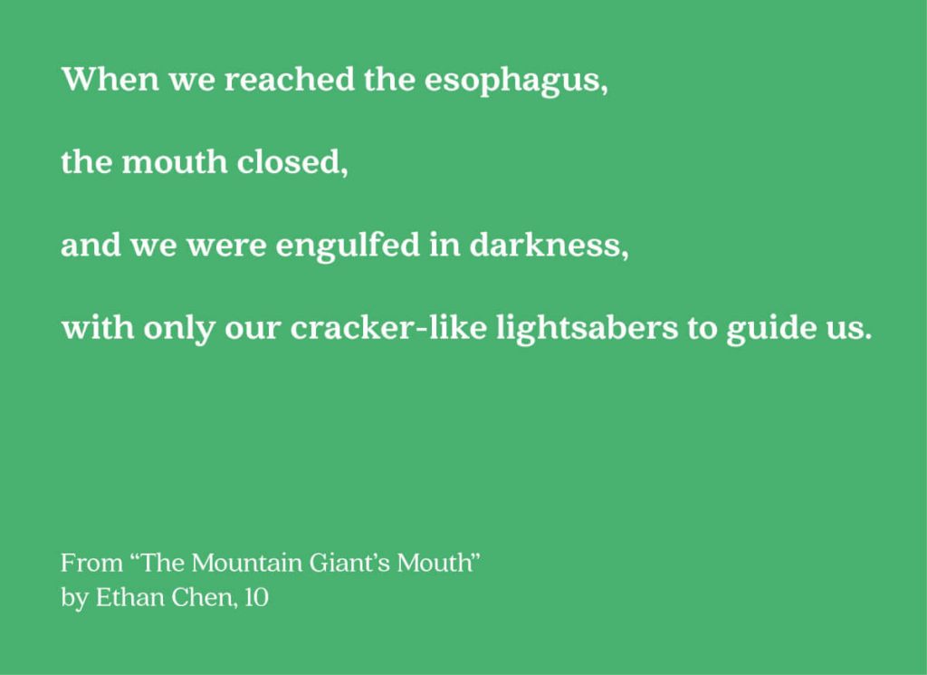 mountain giant mouth