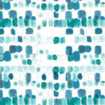 Artwork of rows of squares in different shades of blue