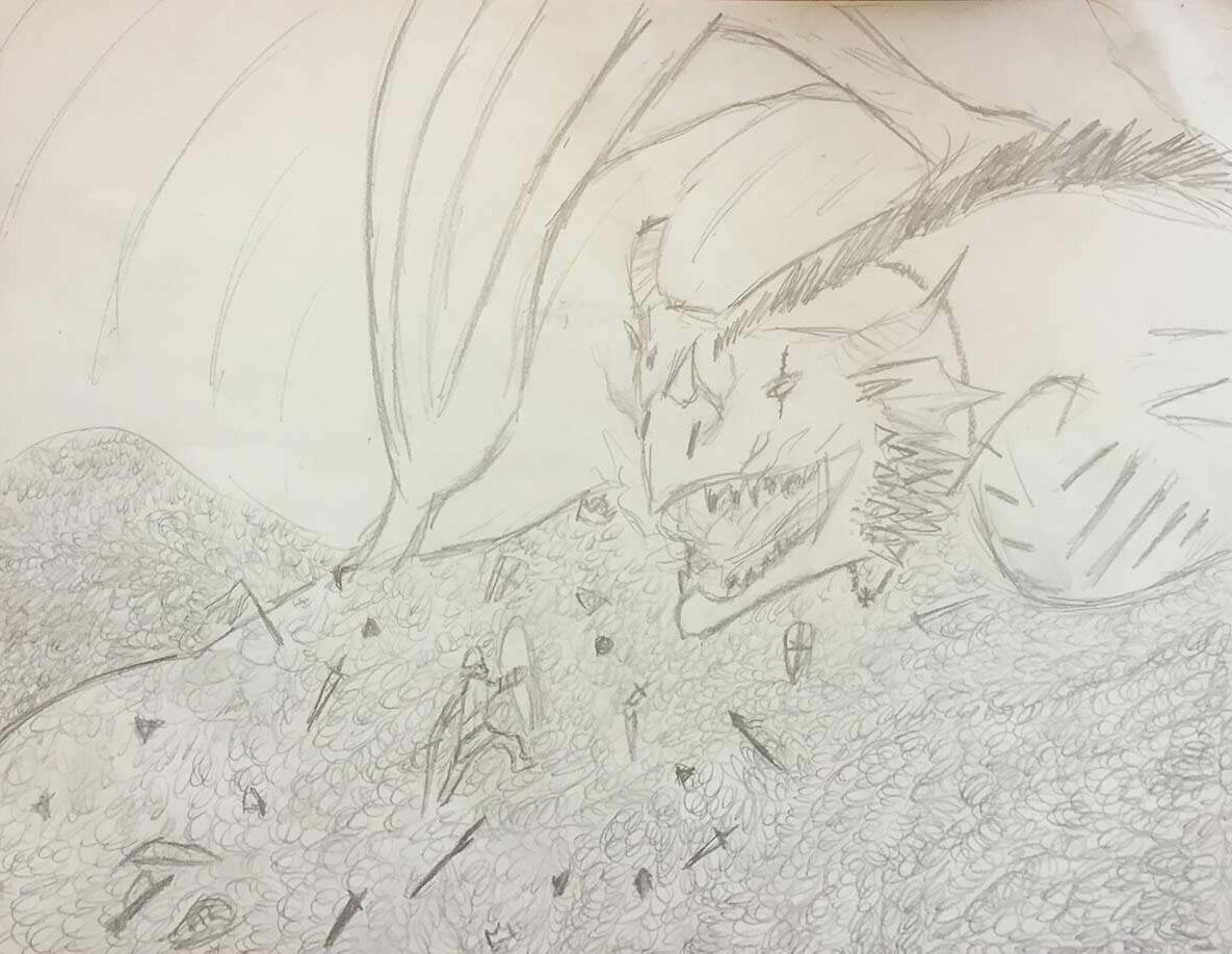 SigurdFacesFafnirtheDragon