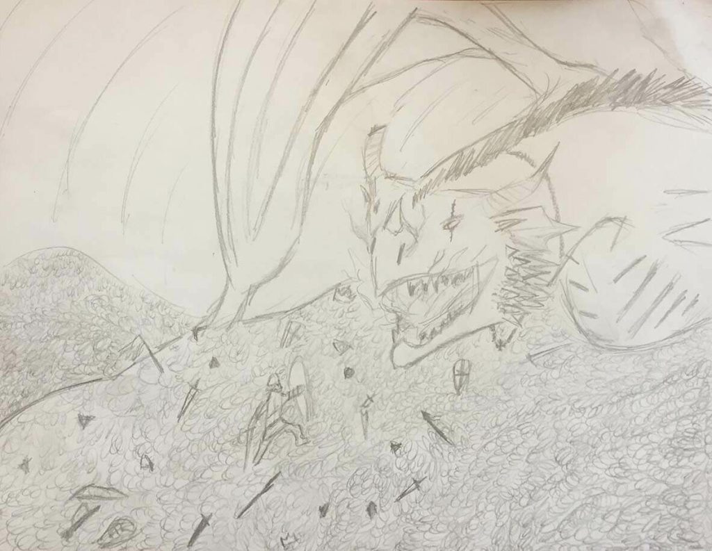 SigurdFacesFafnirtheDragon