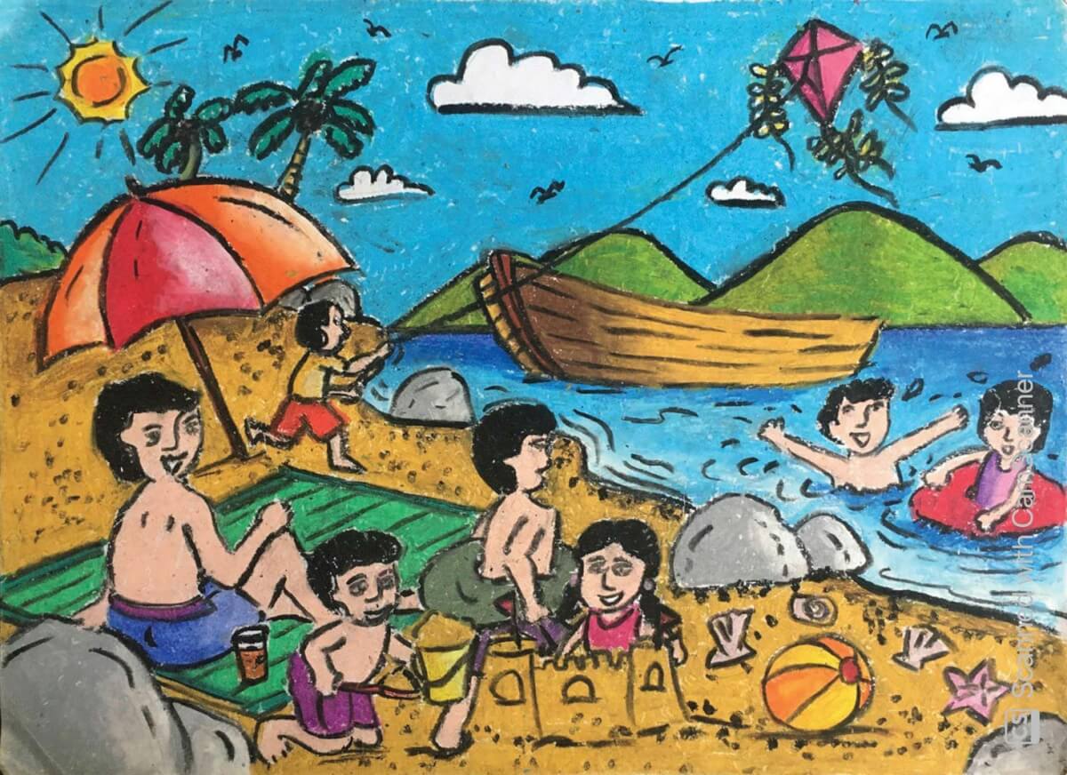 At_the_Beach_with_my_Family